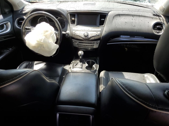 2019 Infiniti QX60 Luxe with VIN 5N1DL0MNXKC500419, listed as a Copart auction lot 52307165 with 115,273 mi miles and Salvage Title. Bid and sale history available at DreamBid. Image 8.