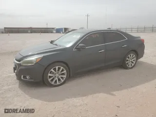2015 Chevrolet Malibu LTZ with VIN 1G11F5SLXFF195532, listed as a Copart auction lot 47569025 with 329,251 mi miles and Salvage Title. Bid and sale history available at carsss.com. Image 1.