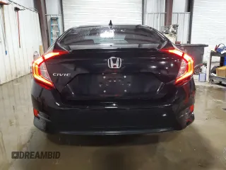 2017 Honda Civic EX-T with VIN 2HGFC1F34HH659846, listed as a Copart auction lot 48987095 with 96,300 mi miles and Salvage Title. Bid and sale history available at carsss.com. Image 6.