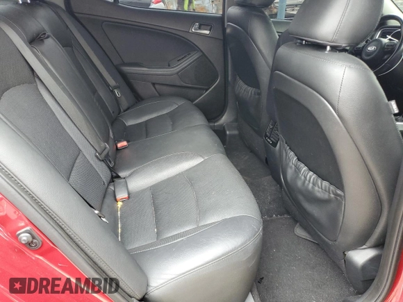 2015 Kia Optima SXL Turbo with VIN 5XXGR4A60FG513545, listed as a Copart auction lot 82642184 with 123,235 mi miles and Salvage Title. Bid and sale history available at DreamBid. Image 10.