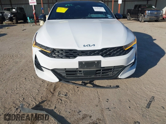 2022 Kia K5 GT-Line z VIN 5XXG64J23NG089623, wystawiony jako IAAI lot #42109751 z przebiegiem 128 273 mil mil oraz . Historia ofert i sprzedaży dostępna na DreamBid. Obrazek 6.