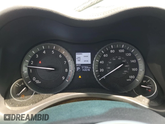 2015 Infiniti Q70 z VIN JN1BY1AP6FM541710, wystawiony jako Copart lot #47126225 z przebiegiem 57 304 mil mil oraz Szkoda całkowita • Salvage title. Historia ofert i sprzedaży dostępna na DreamBid. Obrazek 9.
