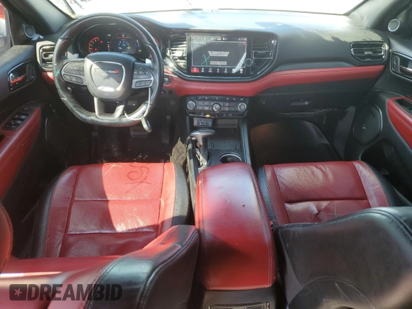 2021 Dodge Durango R/T with VIN 1C4SDJCT4MC825522, listed as a Copart auction lot 44381405 with 44,024 mi miles and Salvage title. Bid and sale history available at DreamBid. Image 8.