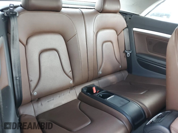 2016 Audi A5 Premium with VIN WAUD2AFH5GN000987, listed as a Copart auction lot 73012524 with 63,189 mi miles and Salvage title. Bid and sale history available at DreamBid. Image 10.