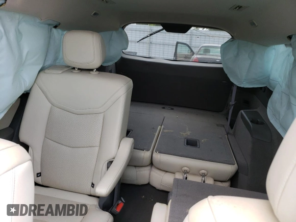 2021 Cadillac XT6 Premium Luxury with VIN 1GYKPCRS5MZ167010, listed as a Copart auction lot 63780174 with 0 mi miles and Salvage Title. Bid and sale history available at carsss.com. Image 10.