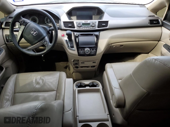 2016 Honda Odyssey EX-L with VIN 5FNRL5H63GB016354, listed as a Copart auction lot 44796235 with 169,581 mi miles and Salvage Title. Bid and sale history available at carsss.com. Image 8.