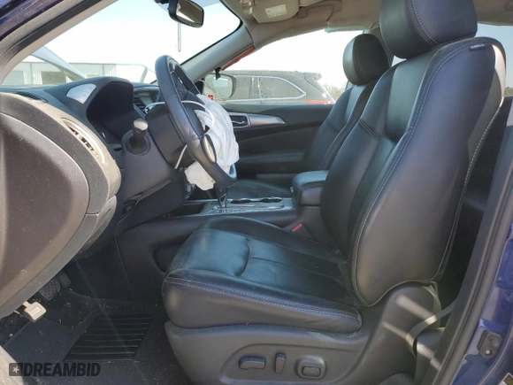 2017 Nissan Pathfinder SV with VIN 5N1DR2MN3HC640041, listed as a Copart auction lot 50608485 with 45,919 mi miles and Salvage Title. Bid and sale history available at carsss.com. Image 7.