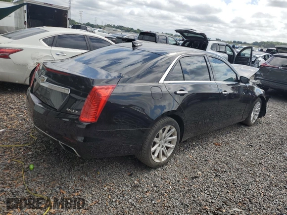 2015 Cadillac CTS RWD with VIN 1G6AP5SX7F0142090, listed as a Copart auction lot 50448055 with 74,245 mi miles and Salvage title. Bid and sale history available at DreamBid. Image 3.