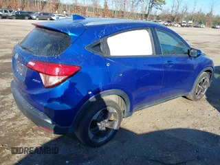 2018 Honda HR-V EX-L Navi with VIN 3CZRU6H74JM705814, listed as a IAAI auction lot 41296671 with 56,702 mi miles. Bid and sale history available at carsss.com. Image 4.