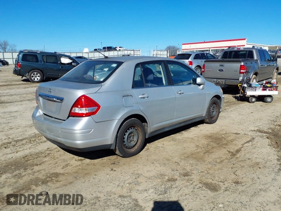2008 Nissan Versa 1.8 S with VIN 3N1BC11E88L356245, listed as a IAAI auction lot 41378999 with 219,721 mi miles. Bid and sale history available at carsss.com. Image 4.