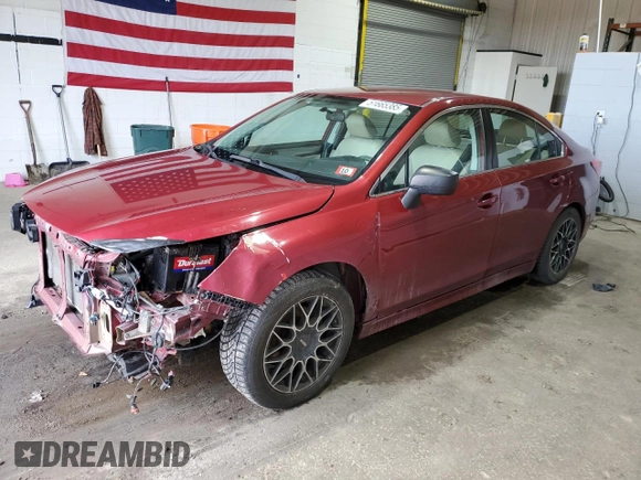 2015 Subaru Legacy 2.5i with VIN 4S3BNAA67F3019641, listed as a Copart auction lot 51665385 with 116,018 mi miles and Salvage Title. Bid and sale history available at DreamBid. Image 1.
