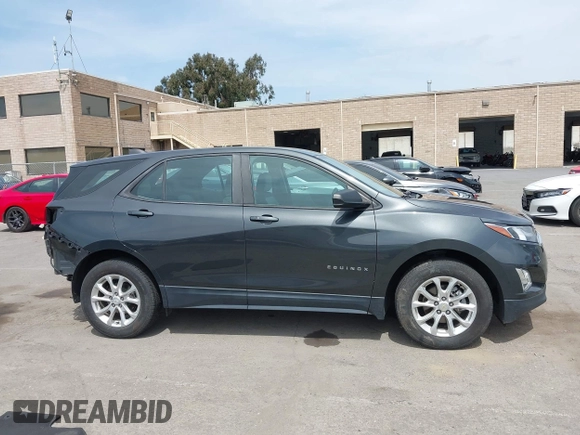 2020 Chevrolet Equinox LS with VIN 2GNAXHEV6L6273594, listed as a IAAI auction lot 42047135 with 56,028 mi miles and . Bid and sale history available at DreamBid. Image 14.
