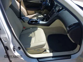 2014 Infiniti Q50 Sport with VIN JN1BV7AR3EM681886, listed as a IAAI auction lot 42382281 with 140,005 mi miles and . Bid and sale history available at DreamBid. Image 5.