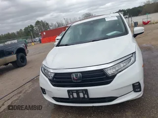 2022 Honda Odyssey EX-L with VIN 5FNRL6H76NB002248, listed as a IAAI auction lot 41818243 with 32,952 mi miles and . Bid and sale history available at DreamBid. Image 12.