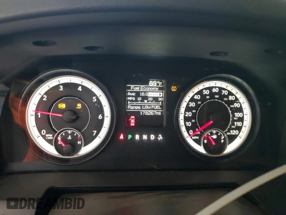 2014 Ram 1500 Express with VIN 1C6RR7FT6ES150981, listed as a Copart auction lot 64247135 with 178,267 mi miles and Salvage title. Bid and sale history available at DreamBid. Image 9.