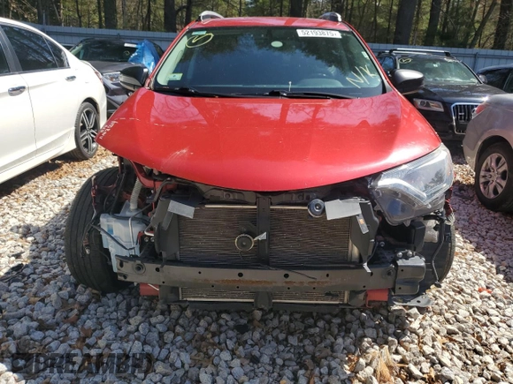 2016 Toyota RAV4 LE with VIN 2T3BFREV8GW421079, listed as a Copart auction lot 52193875 with 71,443 mi miles and Salvage Title. Bid and sale history available at carsss.com. Image 5.