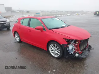 2014 Lexus CT 200h with VIN JTHKD5BH6E2190426, listed as a IAAI auction lot 41209685 with 82,896 mi miles and . Bid and sale history available at DreamBid. Image 1.