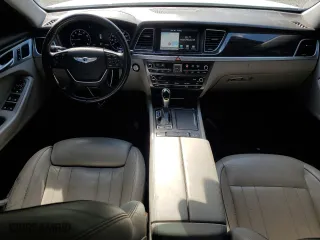 2015 Hyundai Genesis 3.8L with VIN KMHGN4JE7FU104371, listed as a Copart auction lot 51017965 with 134,362 mi miles and Salvage Title. Bid and sale history available at carsss.com. Image 8.