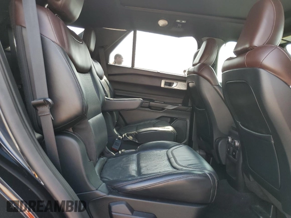 2020 Ford Explorer Platinum with VIN 1FM5K8HC1LGA26482, listed as a Copart auction lot 53667005 with 32,030 mi miles and Salvage title. Bid and sale history available at DreamBid. Image 11.