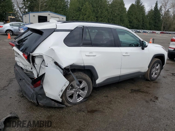 2023 Toyota RAV4 XLE with VIN 2T3P1RFV7PW347947, listed as a Copart auction lot 51278495 with 41,746 mi miles and Salvage Title. Bid and sale history available at carsss.com. Image 3.