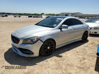 2018 Mercedes-Benz CLA with VIN WDDSJ4EB1JN535131, listed as a Copart auction lot 54118955 with 184,687 mi miles and Clean Title. Bid and sale history available at carsss.com. Image 1.