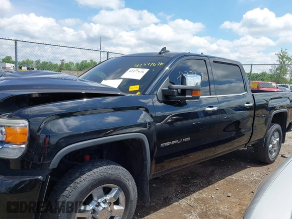 2015 GMC Sierra 2500HD Denali with VIN 1GT120E82FF574358, listed as a IAAI auction lot 42377676 with 86,097 mi miles and . Bid and sale history available at DreamBid. Image 14.
