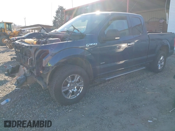 2017 Ford F-150 XL with VIN 1FTEX1EP2HFA30879, listed as a IAAI auction lot 41027941 with 54,480 mi miles. Bid and sale history available at carsss.com. Image 21.