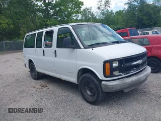 2001 Chevrolet Express z VIN 1GAGG25R911227950, wystawiony jako IAAI lot #42331547 z przebiegiem 101 695 mil mil oraz . Historia ofert i sprzedaży dostępna na DreamBid. Obrazek 1.