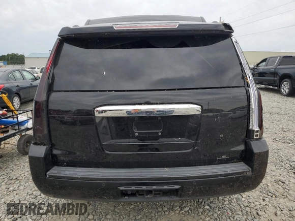 2016 GMC Yukon Denali with VIN 1GKS2CKJ3GR172236, listed as a Copart auction lot 74807724 with 64,501 mi miles and Salvage Title. Bid and sale history available at carsss.com. Image 6.