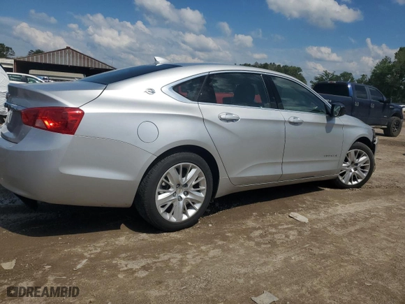 2017 Chevrolet Impala LS with VIN 2G11X5SA2H9184161, listed as a Copart auction lot 54967344 with 128,616 mi miles and Salvage Title. Bid and sale history available at carsss.com. Image 3.