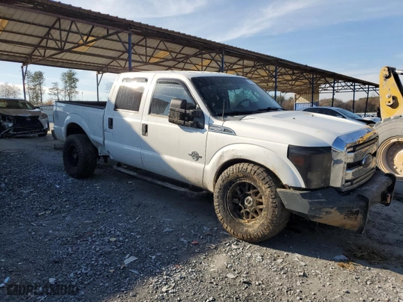 2015 Ford Super Duty F-250 SRW Lariat with VIN 1FT7W2BT5FEA63476, listed as a Copart auction lot 85294944 with 144,192 mi miles and Salvage Title. Bid and sale history available at carsss.com. Image 4.