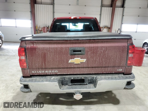 2014 Chevrolet Silverado 1500 LTZ with VIN 1GCVKSEC5EZ226648, listed as a Copart auction lot 88331005 with 156,307 mi miles and Salvage Title. Bid and sale history available at DreamBid. Image 6.