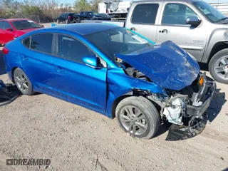 2018 Hyundai Elantra SEL with VIN 5NPD84LF0JH367793, listed as a IAAI auction lot 38141887 with 66,976 mi miles. Bid and sale history available at carsss.com. Image 1.
