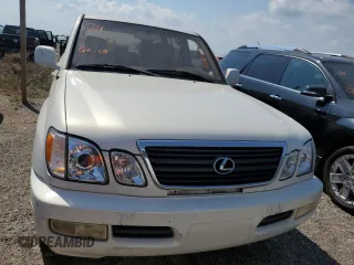 2000 Lexus LX 470 with VIN JT6HT00W2Y0106774, listed as a Copart auction lot 74762004 with Not Provided miles and Salvage Title. Bid and sale history available at DreamBid. Image 5.