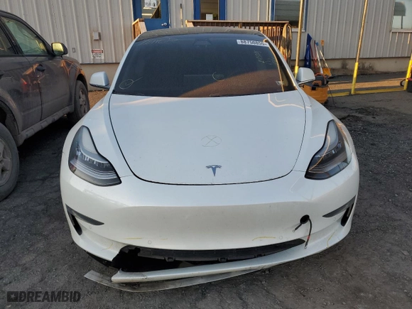 2019 Tesla Model 3 Long Range with VIN 5YJ3E1EB3KF494308, listed as a Copart auction lot 88750855 with 81,765 mi miles and Salvage Title. Bid and sale history available at carsss.com. Image 5.