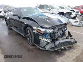 2021 Ford Mustang GT with VIN 1FA6P8CF0M5154694, listed as a IAAI auction lot 41737644 with 1 mi miles. Bid and sale history available at carsss.com. Image 1.