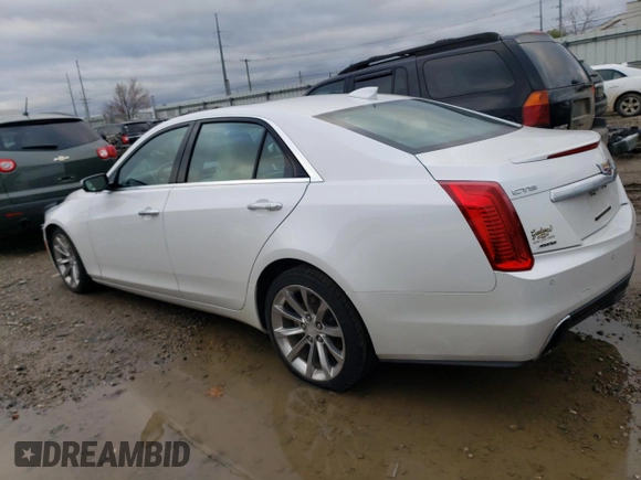 2018 Cadillac CTS Luxury AWD with VIN 1G6AX5SS0J0139271, listed as a Copart auction lot 81269714 with 89,857 mi miles and Clean Title. Bid and sale history available at DreamBid. Image 2.