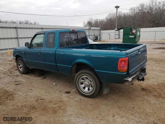 1994 Ford Ranger Splash with VIN 1FTCR14X9RPA87160, listed as a Copart auction lot 48000585 with 314,029 mi miles and Salvage Title. Bid and sale history available at carsss.com. Image 2.