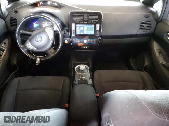 2013 Nissan LEAF SL with VIN 1N4AZ0CPXDC405554, listed as a Copart auction lot 52554505 with 65,153 mi miles and Clean Title. Bid and sale history available at DreamBid. Image 8.