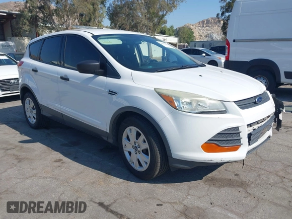 2015 Ford Escape S with VIN 1FMCU0F78FUA52768, listed as a IAAI auction lot 42146853 with 220,610 mi miles and . Bid and sale history available at DreamBid. Image 1.