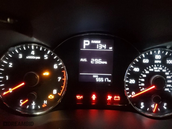 2017 Kia Forte LX with VIN 3KPFK4A79HE110703, listed as a Copart auction lot 45285425 with 55,517 mi miles and Salvage Title. Bid and sale history available at carsss.com. Image 9.