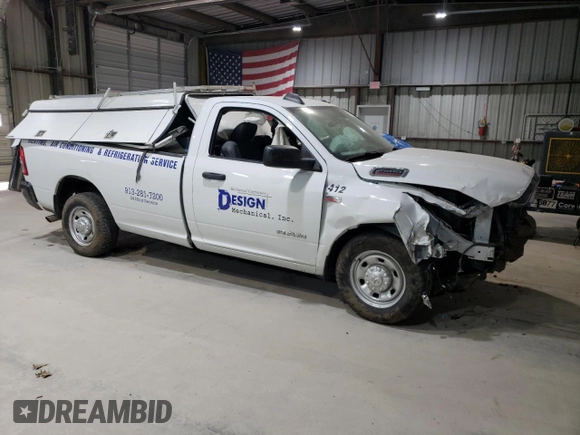 2022 Ram 2500 Tradesman with VIN 3C6MR4AJ9NG365146, listed as a Copart auction lot 49177775 with 96,798 mi miles and Salvage title. Bid and sale history available at DreamBid. Image 4.