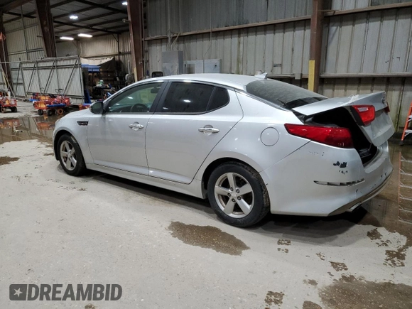 2015 Kia Optima LX with VIN 5XXGM4A70FG381720, listed as a Copart auction lot 50753425 with 161,752 mi miles and Salvage Title. Bid and sale history available at carsss.com. Image 2.