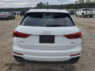 2024 Audi Q3 S line Premium with VIN WA1DECF34R1170613, listed as a Copart auction lot 41694995 with 8,994 mi miles and Salvage Title. Bid and sale history available at carsss.com. Image 6.