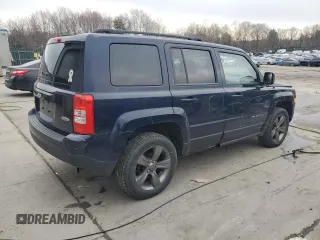 2015 Jeep Patriot High Altitude with VIN 1C4NJRFB6FD114408, listed as a Copart auction lot 52189745 with 84,103 mi miles and Salvage Title. Bid and sale history available at carsss.com. Image 3.