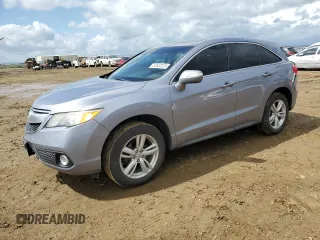 2015 Acura RDX Tech Pkg with VIN 5J8TB3H59FL005733, listed as a Copart auction lot 50652225 with 124,559 mi miles and Salvage Title. Bid and sale history available at carsss.com. Image 1.