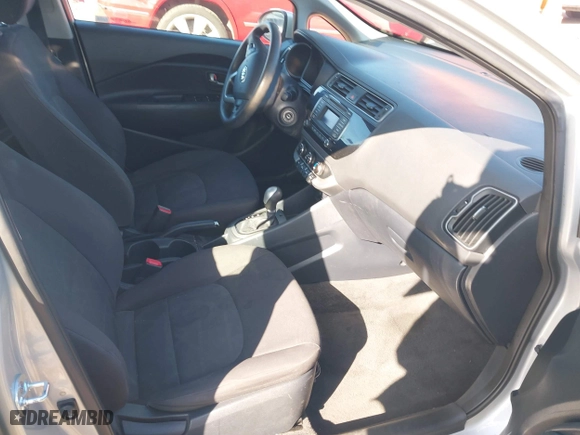 2016 Kia Rio LX with VIN KNADM5A32G6646236, listed as a IAAI auction lot 41593659 with 85,127 mi miles. Bid and sale history available at carsss.com. Image 5.