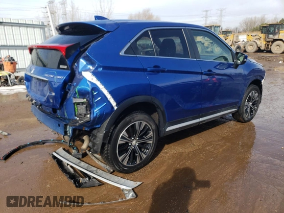 2018 Mitsubishi Eclipse Cross SE with VIN JA4AT5AA9JZ045025, listed as a Copart auction lot 46426525 with 117,868 mi miles and Salvage title. Bid and sale history available at DreamBid. Image 3.