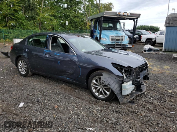 2007 Infiniti G35 G35x with VIN JNKBV61F97M814147, listed as a Copart auction lot 73292844 with 125,663 mi miles and Salvage Title. Bid and sale history available at DreamBid. Image 4.