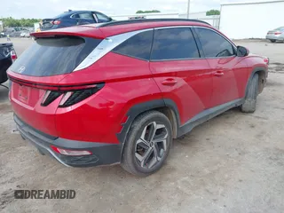 2022 Hyundai Tucson Limited with VIN 5NMJE3AE5NH044312, listed as a IAAI auction lot 42274784 with 80,582 mi miles and . Bid and sale history available at DreamBid. Image 4.